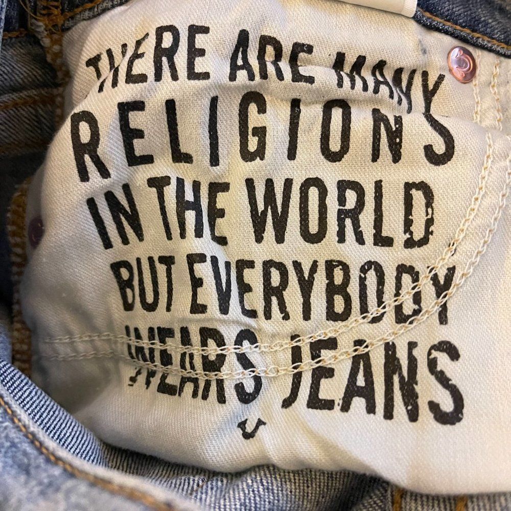 🆕True Religion Colette HR Tapered Skinny Jeans - Picture 5 of 12